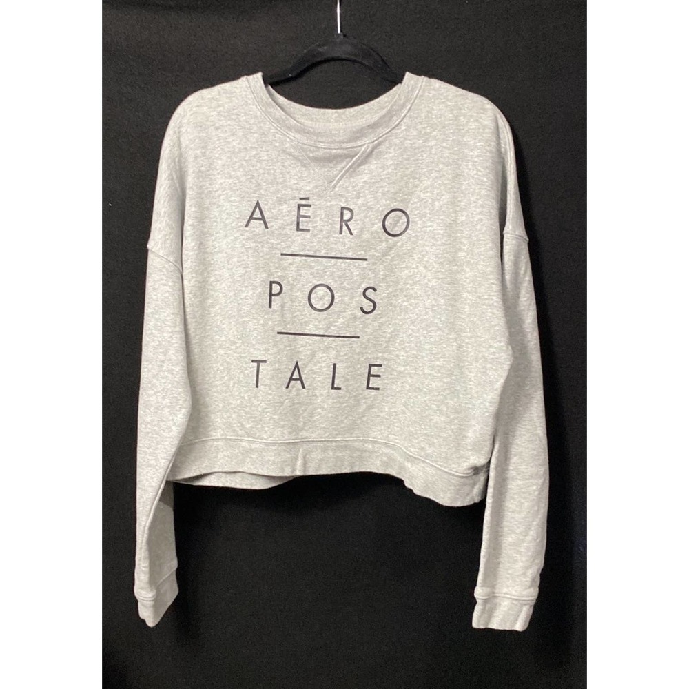 AeroPostale Long Sleeve Size large Crop Sweatshirt
